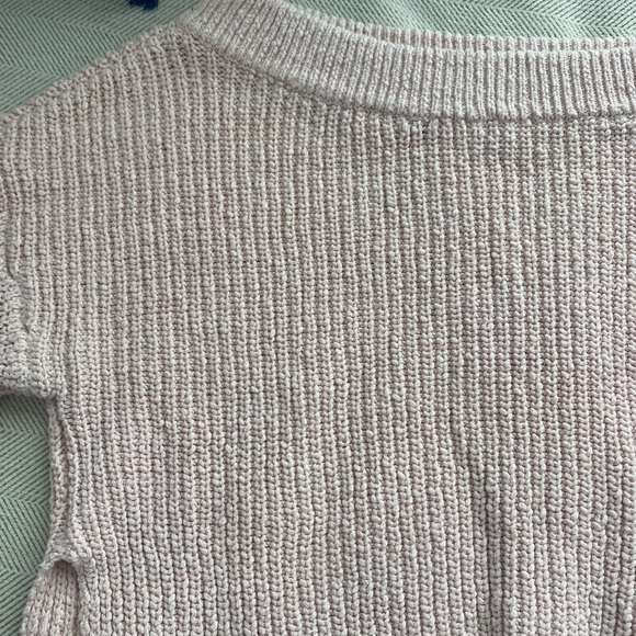 Pacsun La Hearts pink cropped sweater, size small - Picture 3 of 3